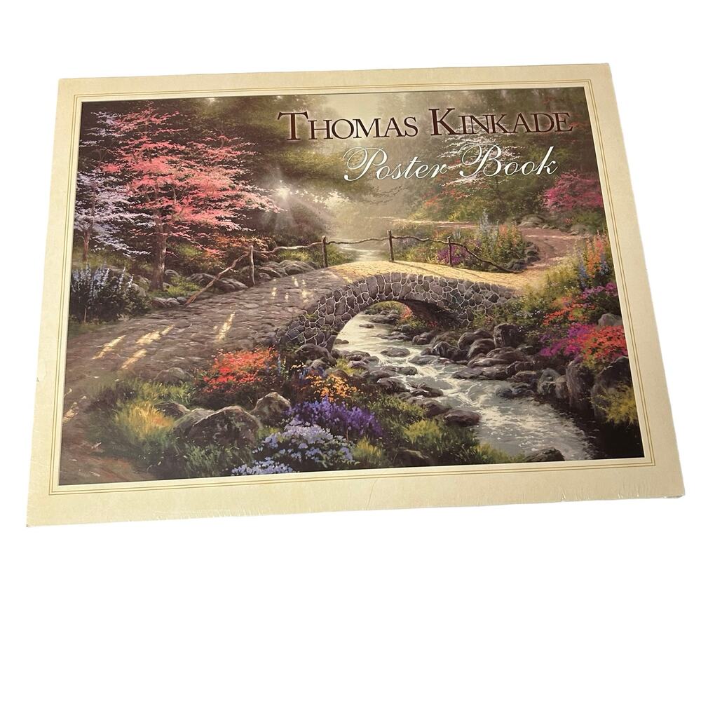 Thomas Kinkade Poster Book 2011 14 x 11 New Sealed READ 20 Paintings Gift Art